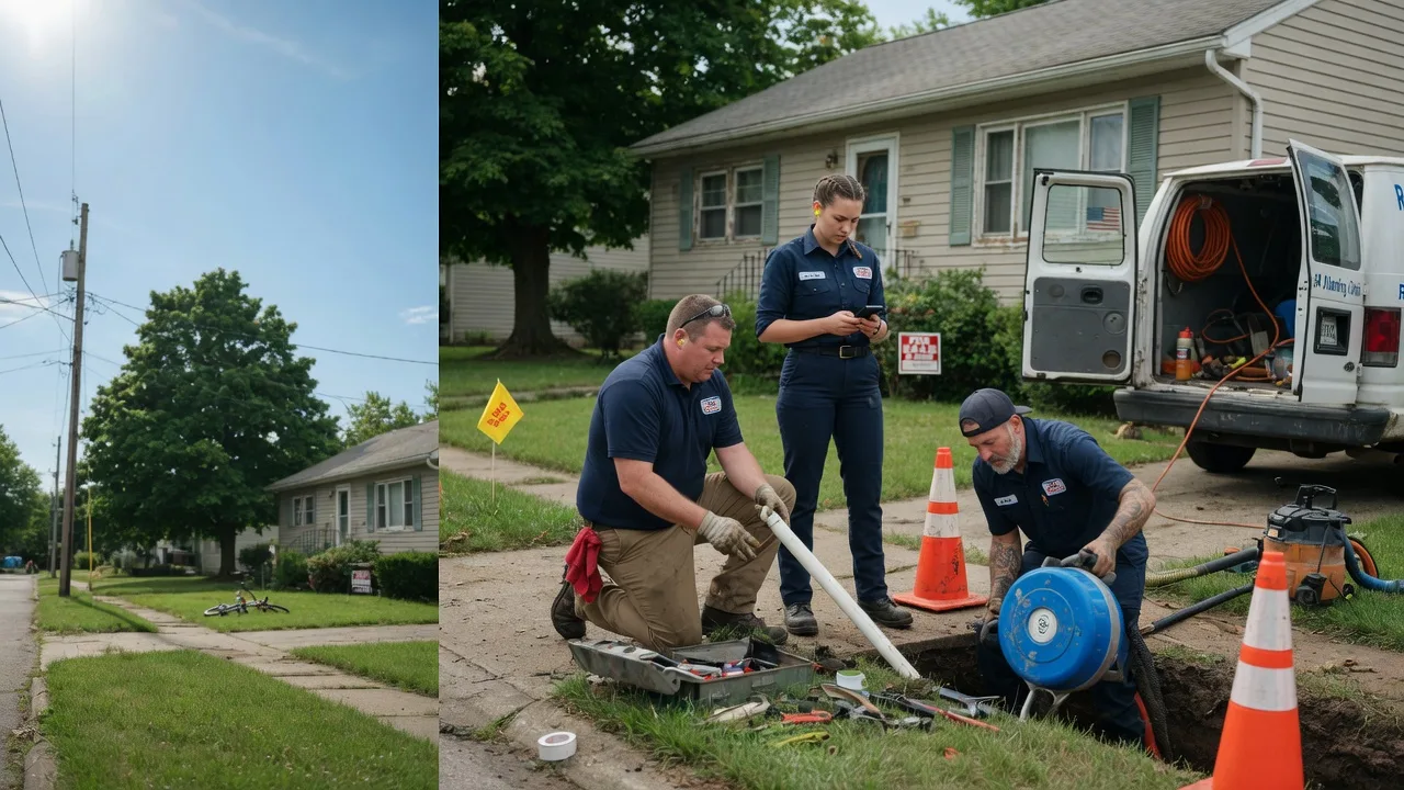 Sewer Line Repair in Kansas, IL near me